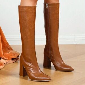Brown boots